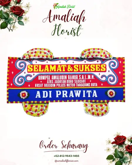 Papan Bunga Ucapan Selamat Pisangan Timur